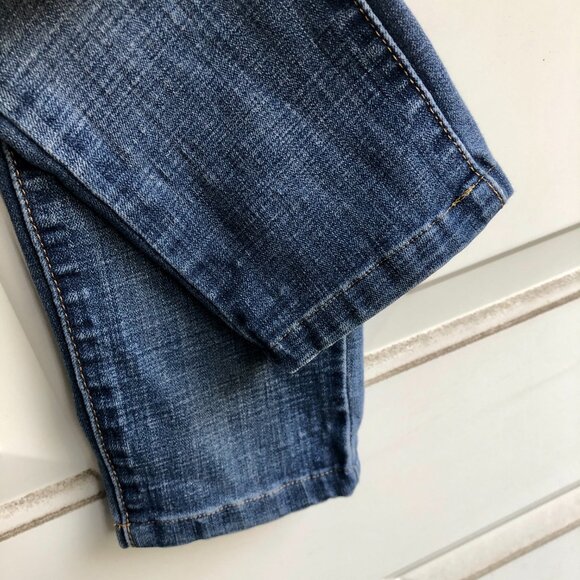 [Women W29] LEVIS Levi's 721 HIGH RISE SKINNY Jeans Blue Stretch Denim - Picture 3 of 9